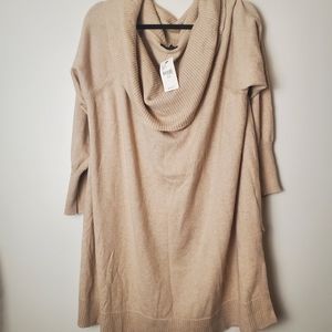 LANE BRYANT COWL NECK SWEATER NWT